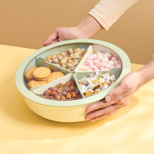 Hộp bánh mứt tròn Haru